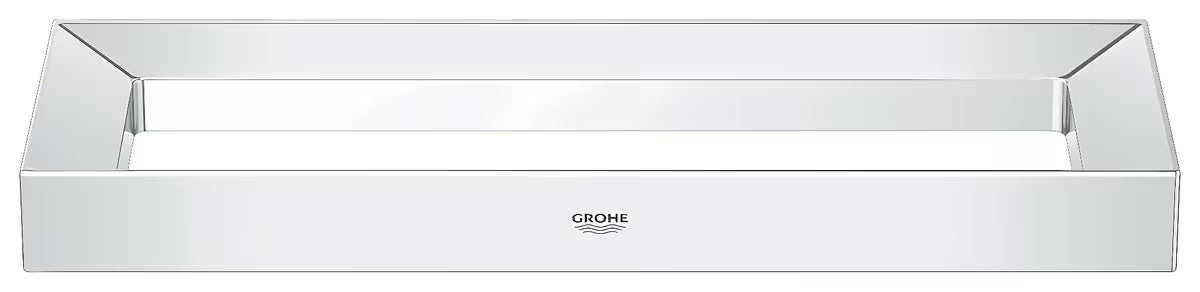 Kromirani prsten za ručnike Grohe Selection Cube sa skrivenim zidnim pričvršćenjem