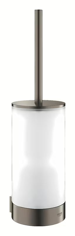 Zidna ČETKA za Wc Grohe Selection u izvedbi brušeni hard graphite sa skrivenim pričvršćenjem