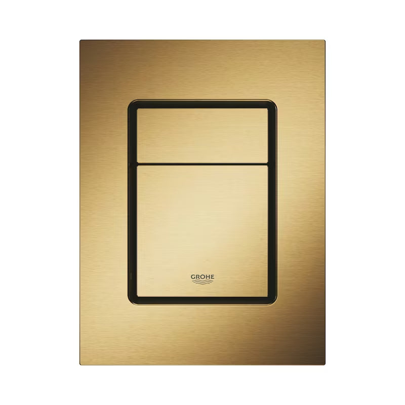 Ispirna tipka Grohe Skate Cosmopolitan S u izvedbi brušeni Cool Sunrise pro podžbukni vodokotlići