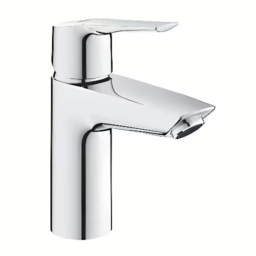 Kromirana jednoručna baterija miješalica za umivaonik Grohe Start s click‑clack-odvodom sa štedljivim perlatorom Grohe EcoJoy