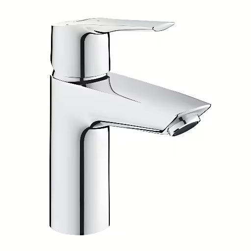 Kromirana jednoručna baterija miješalica za umivaonik Grohe Start sa štednjom vode i klik-klak odvodnim ventilom