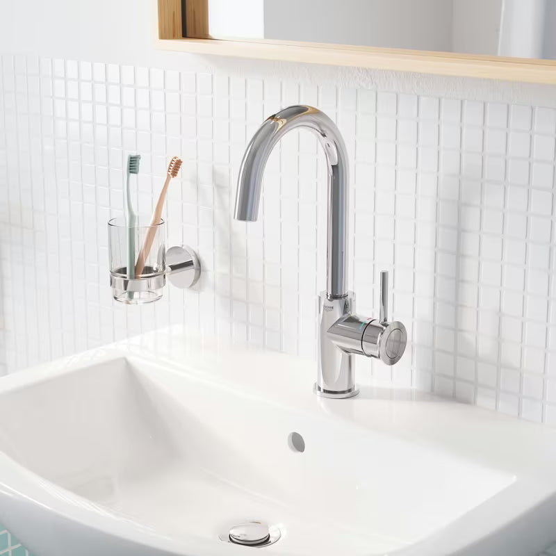 Kromirana miješalica za sudoper Grohe Start Classic s ručicom za upravljanje i zakretnim izljevom