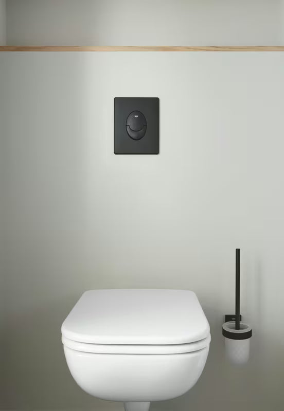 Zidna ČETKA za Wc Grohe Start Cube u mat crnoj boji sa skrivenim pričvršćenjem