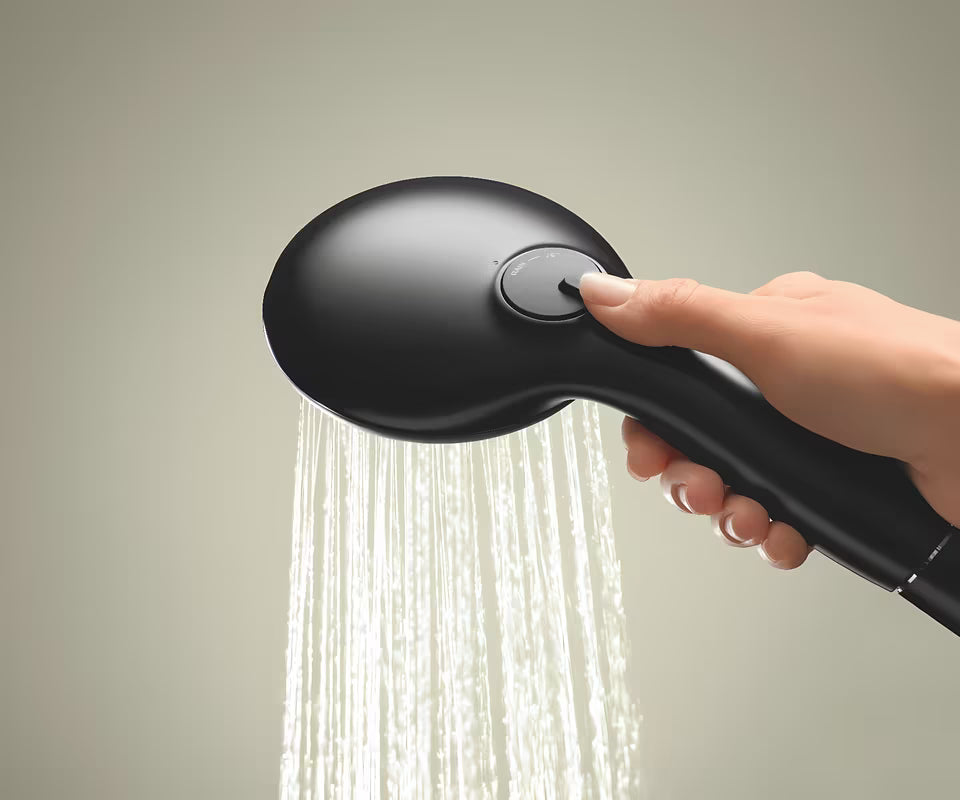 Ručni tuš Grohe Tempesta 110 u mat crnoj izvedbi s dva mlaza Rain i Jet