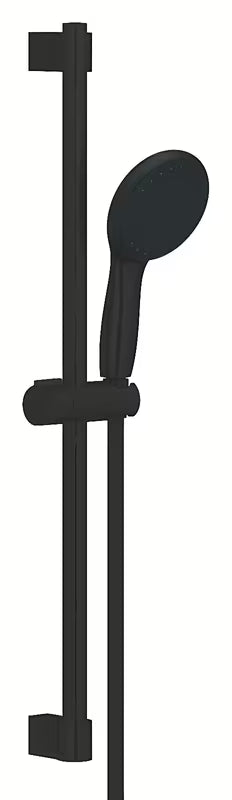 Tuš set Grohe Tempesta 110 u mat crnoj boji s ručnom tuš-slušalicom, šipkom i crijevom