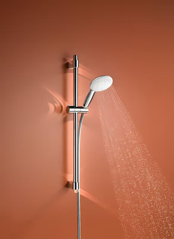 Kromirani tuš set Grohe Tempesta s ručnim tušem, šipkom i crijevom