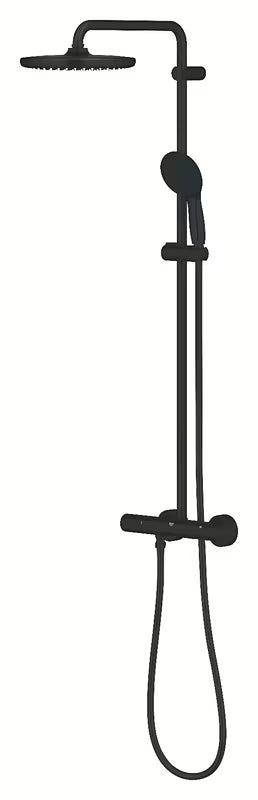 Grohe Tempesta System tuš sustav s termostatskom miješalicom u mat crnoj boji