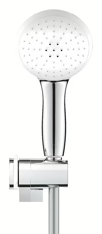 Kromirana zidna miješalica za kadu tuš set Grohe Tempesta s ručnim tušem Tempesta 110, crijevom 1750 mm i zidnim držačem