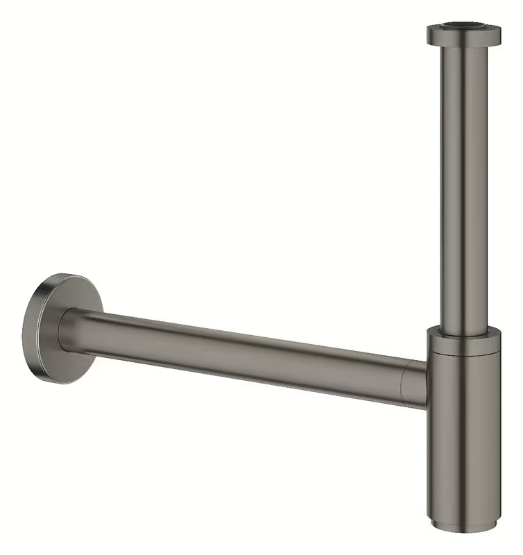 Grohe sifon za umivaonik DN 32 od mesinga s brušenom završnom obradom hard graphite i velikom rozetom