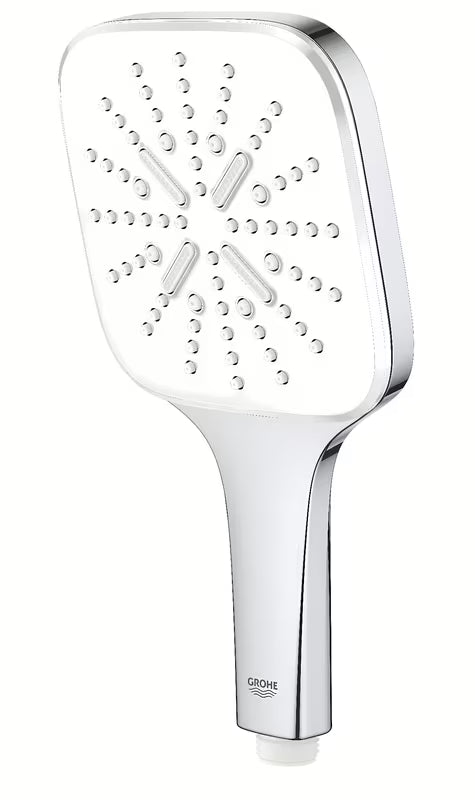 Kromirani ručni tuš Grohe Vitalio 130 SmartActive Cube s tri mlaza i upravljanjem SmartTip