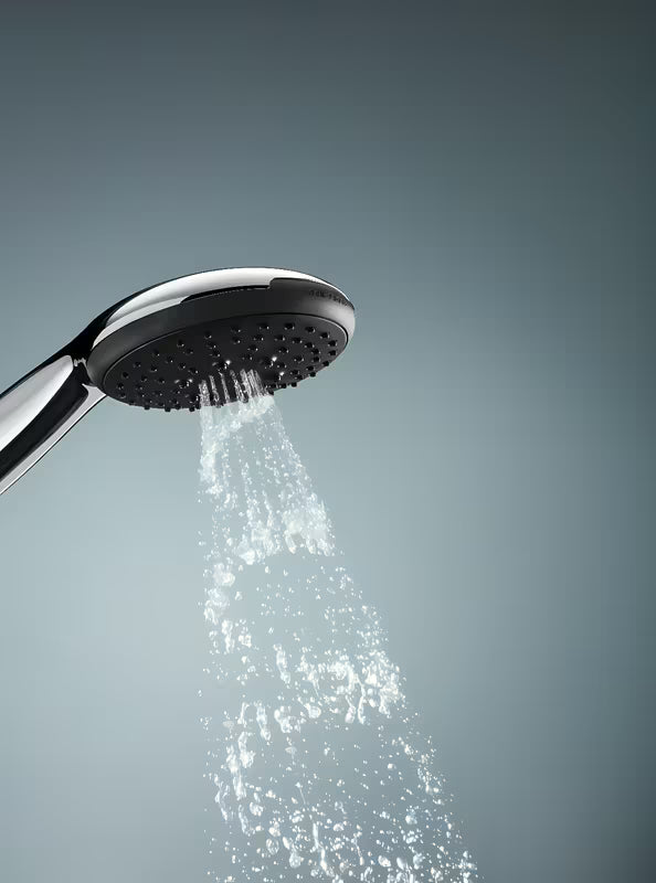 Kromirana ručna tuš slušalica Grohe Vitalio Start s tri vrste mlaza Rain, Jet i Massage