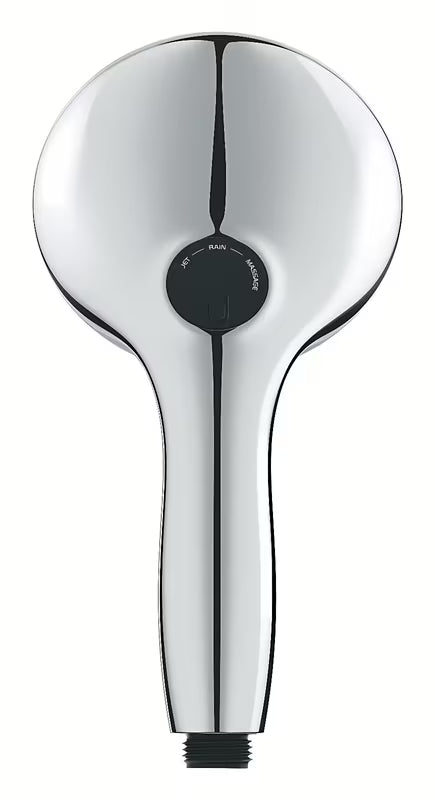 Kromirana ručna tuš slušalica Grohe Vitalio Start s tri vrste mlaza Rain, Jet i Massage