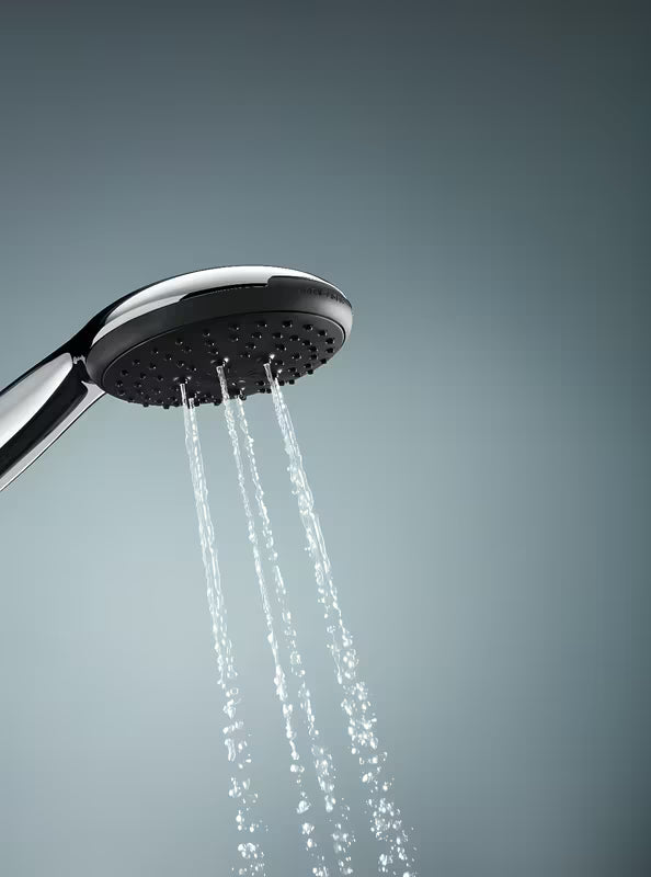 Kromirana ručna tuš slušalica Grohe Vitalio Start s tri vrste mlaza Rain, Jet i Massage