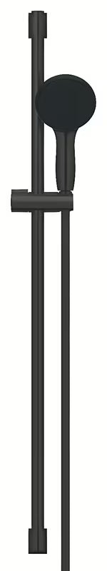 Tuš set Grohe Vitalio Start 110 u mat crnoj boji s ručnim tušem, šipkom i crijevom