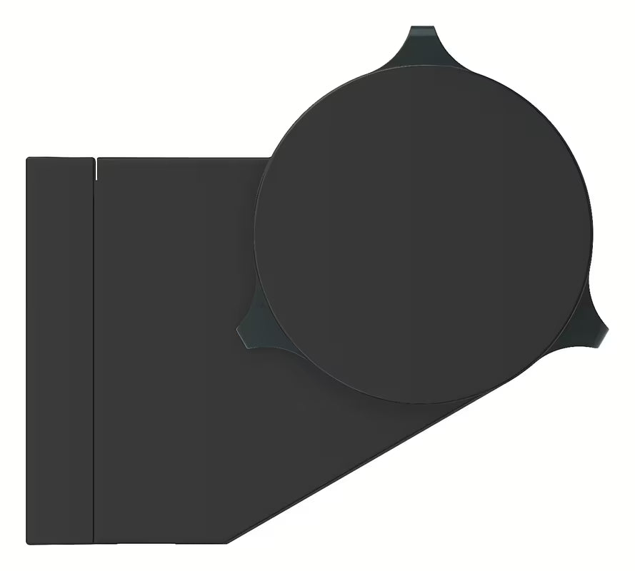 Grohe Vitalio Universal podesivi zidni nosač ručnog tuša u mat crnoj boji