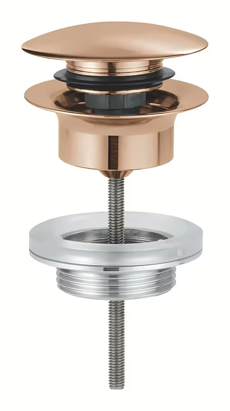 Grohe odvod za umivaonik s klik-klak poklopcem u izvedbi brushed warm sunset.