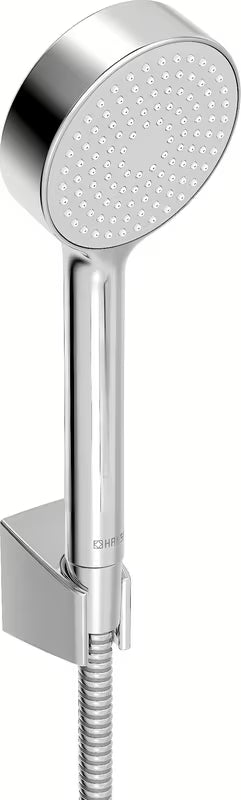 Hansa Basicjet set za kadu u krom izvedbi s ručnim tušem, crijevom 1500 mm i zidnim držačem