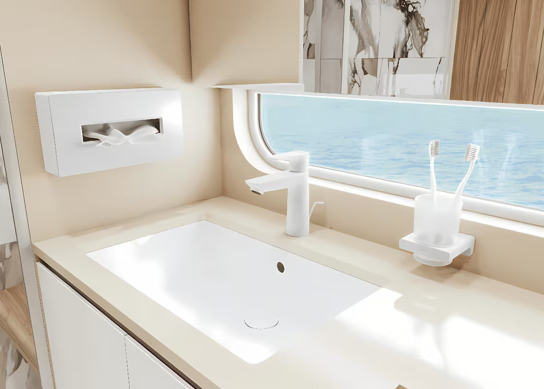 Hansgrohe addstoris držač čaše i četkica uključuje čašu u mat bijeloj izvedbi