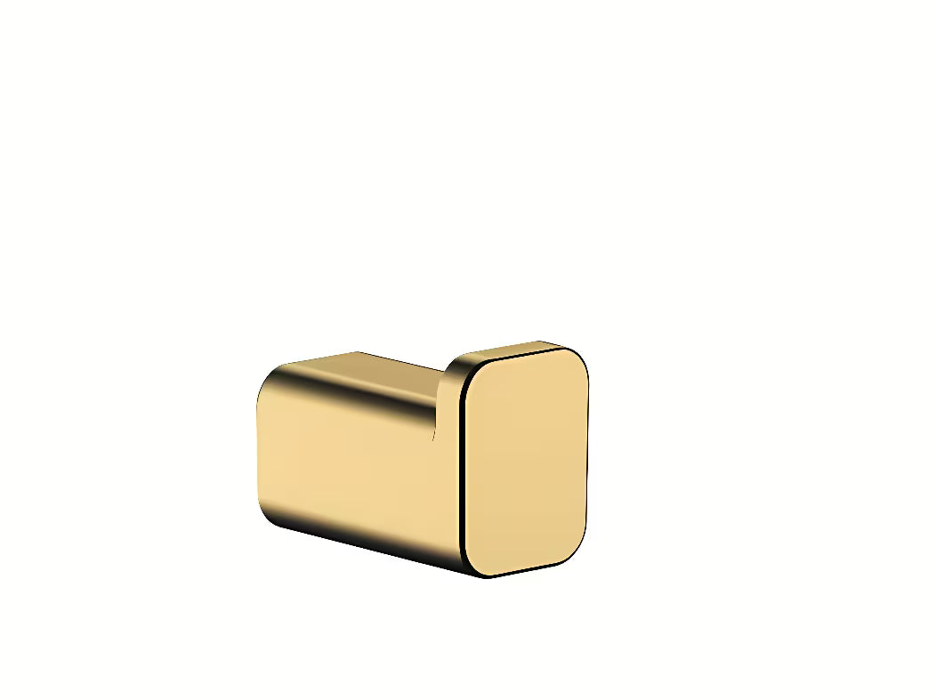 Hansgrohe addstoris kukica za ručnik u sjajnoj zlatnoj izvedbi pro za zidnu montažu