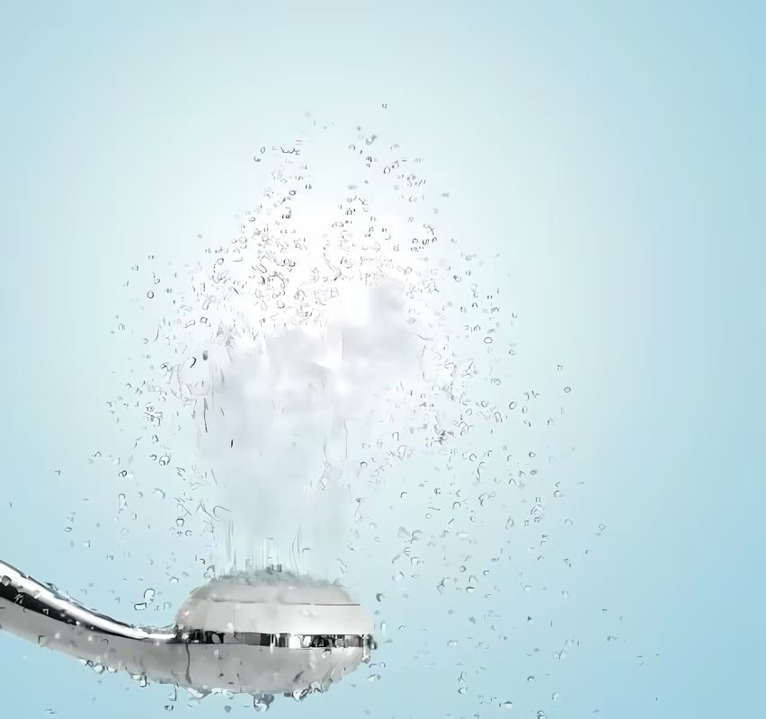 Ručni tuš Hansgrohe Crometta 85 u kromu, promjera 85 mm i s jednom vrstom mlaza