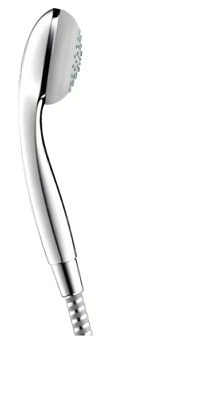 Ručni tuš Hansgrohe Crometta 85 u kromu, promjera 85 mm i s jednom vrstom mlaza