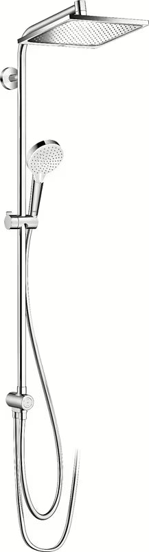 Hansgrohe Crometta E tuš sustav u krom izvedbi s nadglavnim tušem 240x240 mm i ručnim tušem