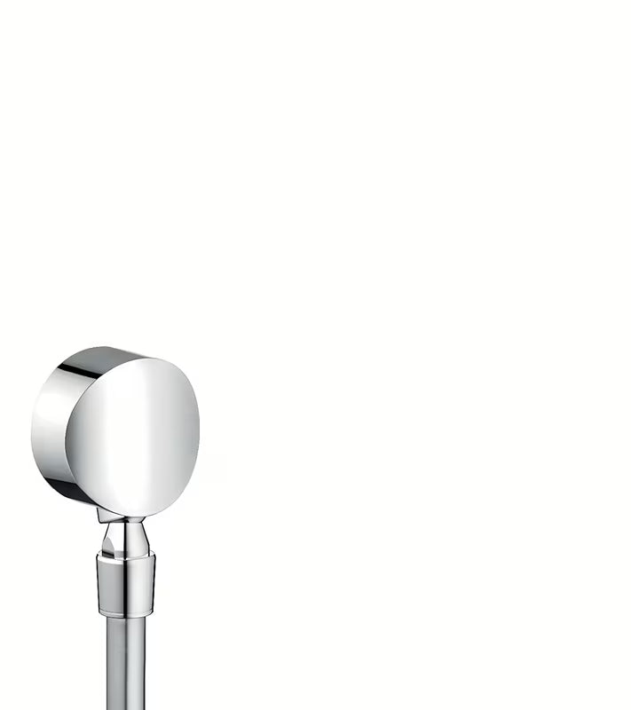 Hansgrohe fixfit podžbukni priključak u kromu s nepovratnim ventilom i priključkom tuš crijeva s kuglastim zglobom