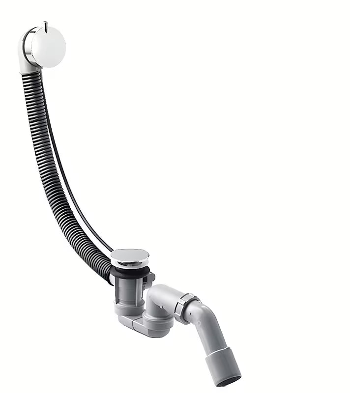 Hansgrohe Flexaplus odljevno preljevna garnitura za kadu u krom izvedbi pro standardni kade