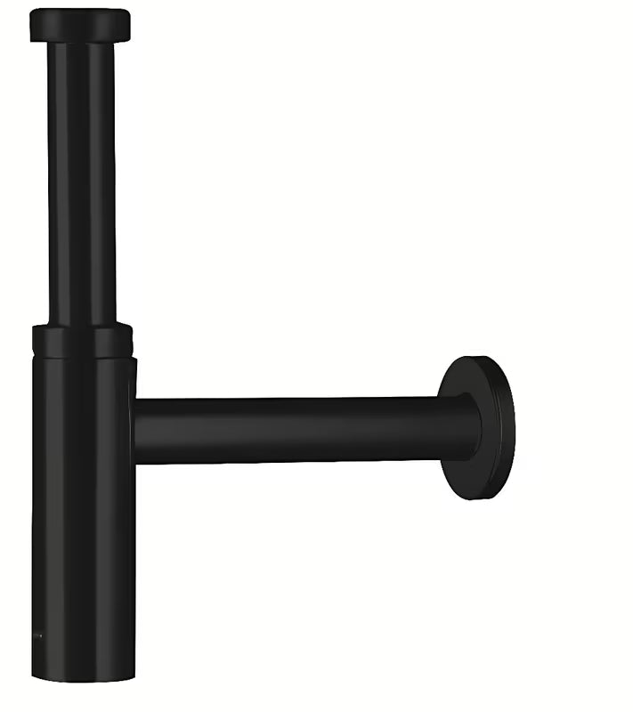 Hansgrohe Flowstar S sifon za umivaonik u mat crnoj boji s pravokutnim dizajnom