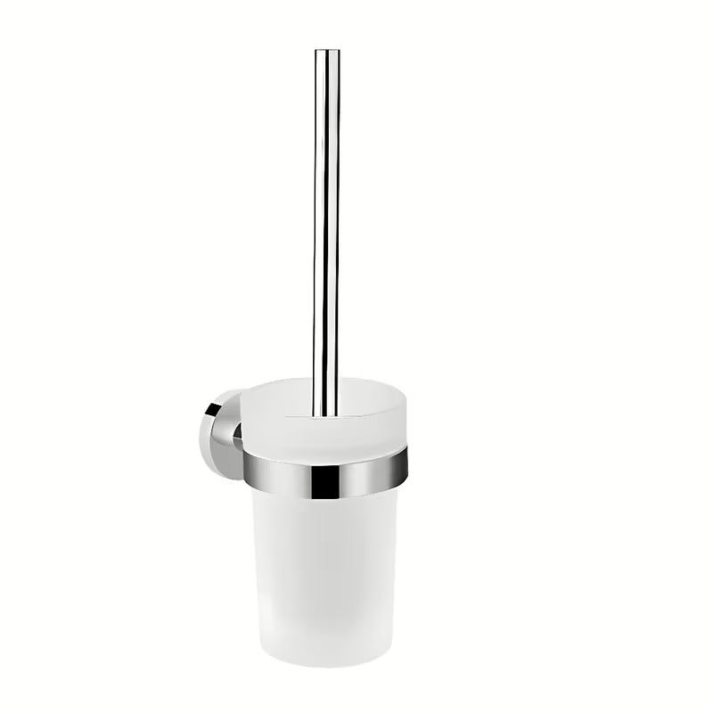 Hansgrohe Logis zidna ČETKA za Wc s držačem u kromiranoj izvedbi sa staklenim umetkom