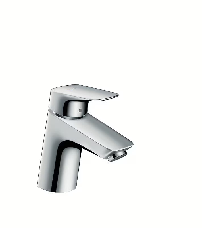 Kromirana jednoručna baterija miješalica za umivaonik hansgrohe Logis 70 CoolStart bez odvodne garniture
