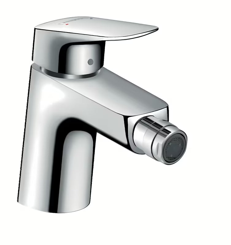 Kromirana jednoručna baterija miješalica za bide Hansgrohe Logis s odvodom i perlatorom sa zglobnim spojem