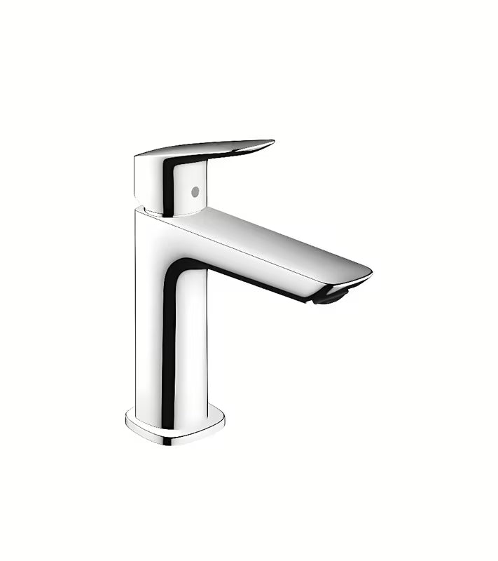 Kromirana umivaonička jednoručna baterija slavina Hansgrohe Logis Fine s odvodom i poteznom šipkom