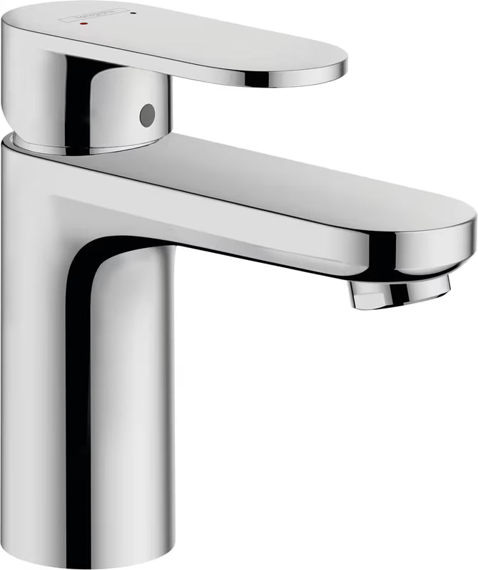 Kromirani jednoručna baterija miješalica za umivaonik Hansgrohe Vernis Blend 100 bez odvoda