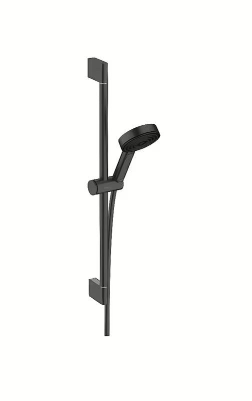 Hansgrohe Pulsify Select tuš set u mat crnoj boji s ručnim tušem i tuš šipkom
