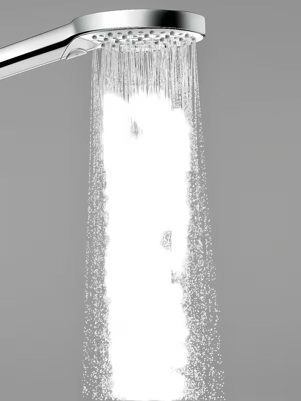 Ručni tuš Hansgrohe Raindance Select S u krom izvedbi s tipkom Select i s tri vrste mlaza