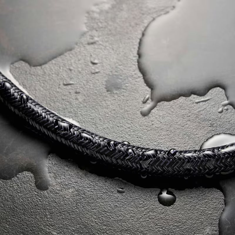 Hansgrohe Rainfinity tuš set u mat crnoj boji s ručnim tušem, tuš šipkom i tekstilnim crijevom