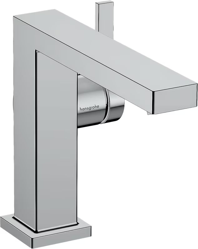 Kromirana jednoručna baterija miješalica za umivaonik Hansgrohe Tecturis E s bočnom ručicom i odvodom