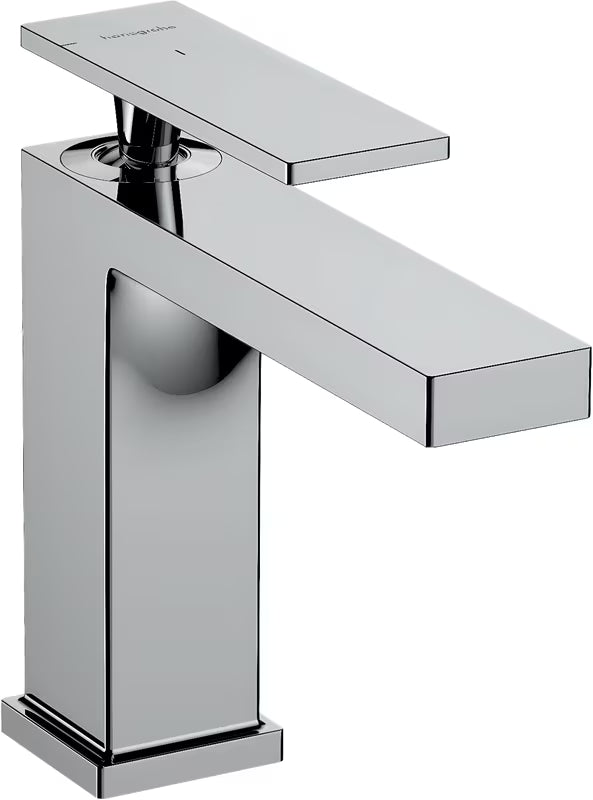 Kromirana jednoručna baterija miješalica za umivaonik Hansgrohe Tecturis E s tehnologijom CoolStart