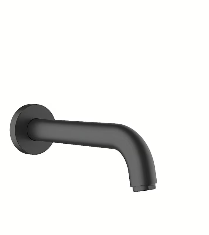 Izljev za Kadu hansgrohe Vernis Blend za zid u mat crnoj boji