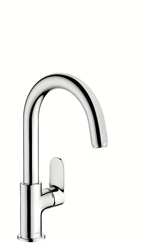 Hansgrohe Vernis Blend kromirana umivaonička jednoručna baterija slavina sa zakretnim izljevom i odvodnim setom