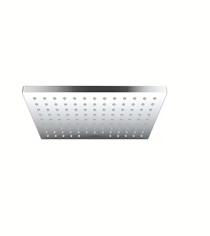 Kromirana nadglavni tuš hansgrohe Vernis Shape 230 Green s pravokutnom glavom 230 x 170 mm