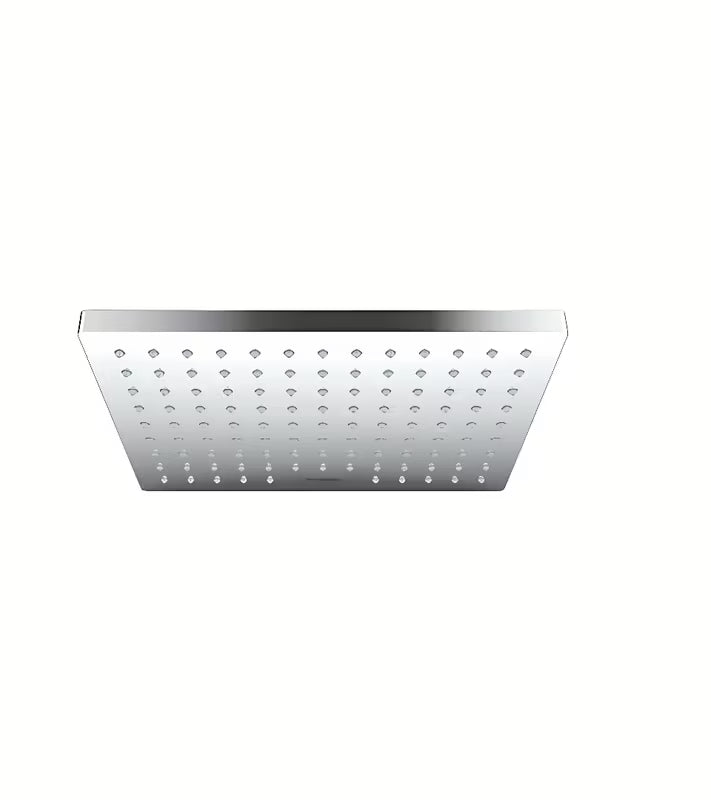 Kromirana nadglavni tuš hansgrohe Vernis Shape 230 s mlazom Rain i pravokutnom glavom 230 x 170 mm