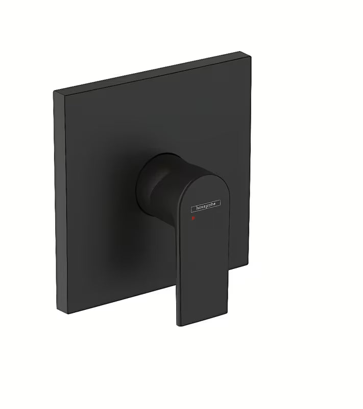 Podžbukna miješalica za tuš Hansgrohe Vernis Shape u mat crnoj boji s ručicom