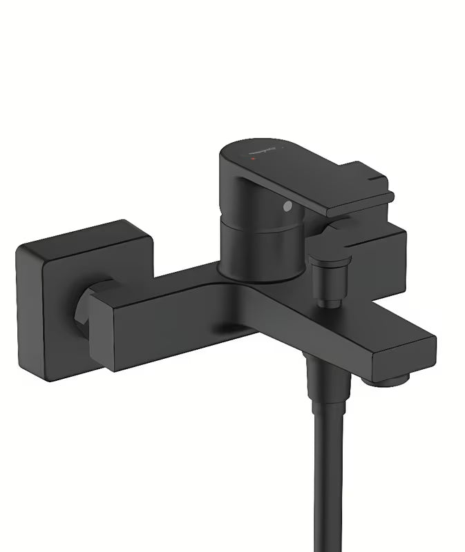 Hansgrohe Vernis Shape zidna kada jednoručna baterija slavina u mat crnoj izvedbi