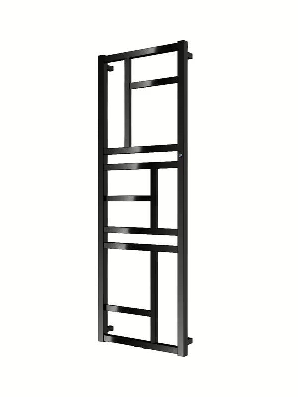 Kombinirani radijator Hopa Mondrian 50x144 cm u crnoj mat boji