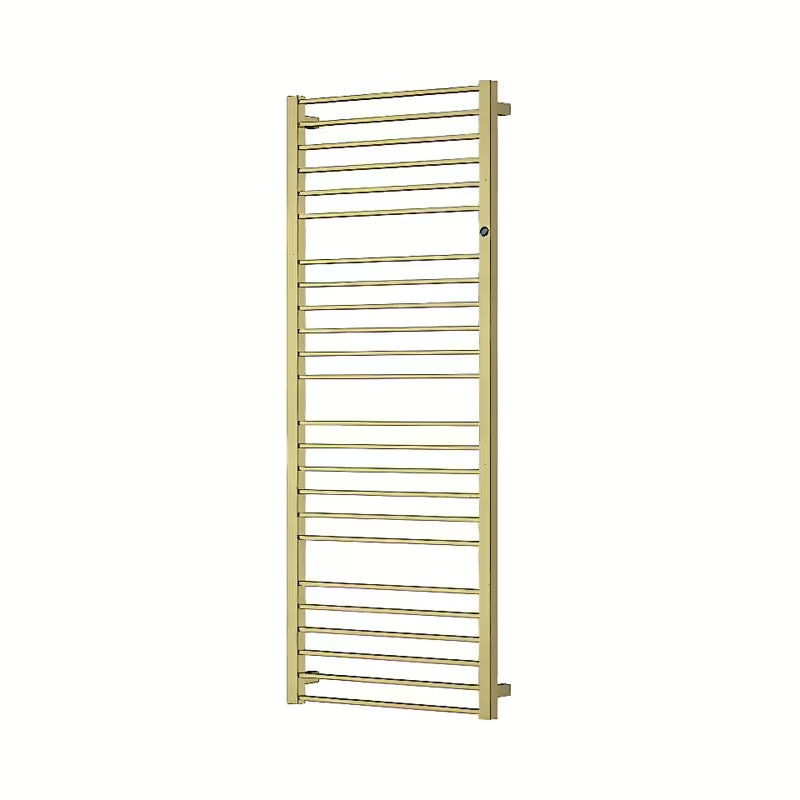 Kombinirani kupaonski radijator Hopa Piko EDINBURG u boji gold, 43x132,9 cm, rebrasti dizajn.
