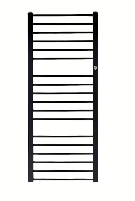 Kombinirani kupaonski radijator Hopa Piko 152,9x63 cm u mat crnoj boji
