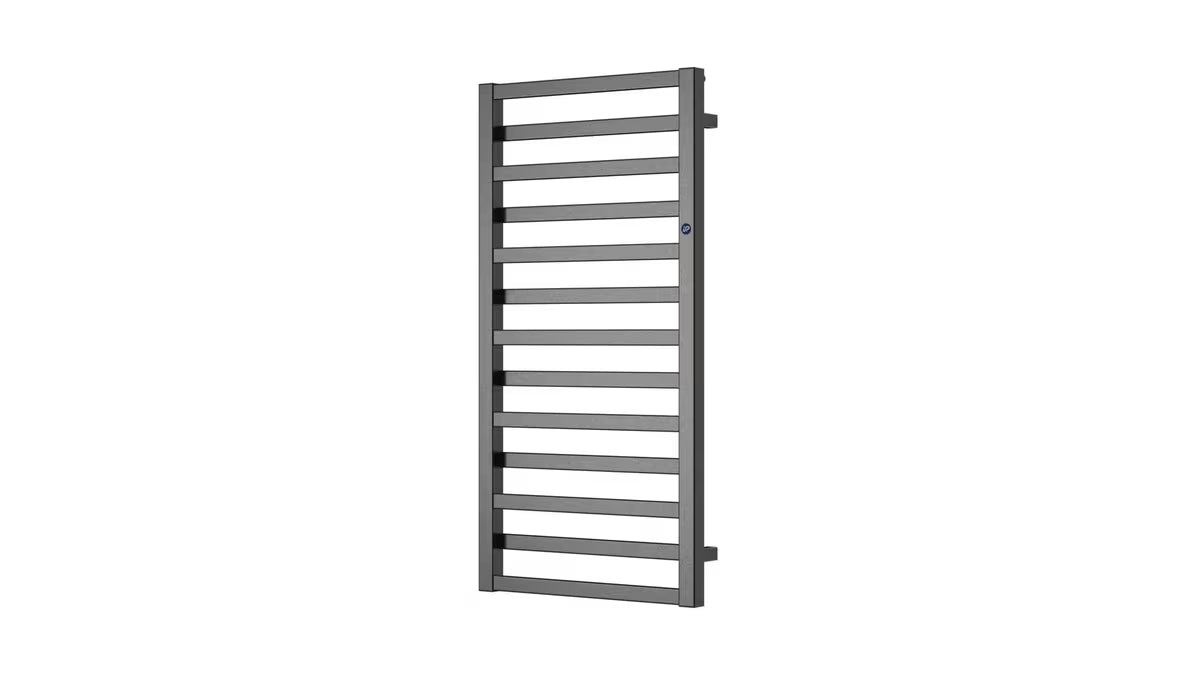 Antracitni kombinirani radijator Hopa Poppy 60x163 cm za kupaonicu