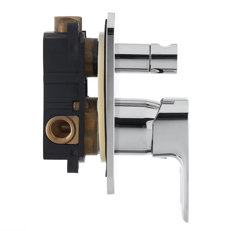 Podžbukna miješalica za tuš Ideal Standard Esla u krom izvedbi s preklopnikom